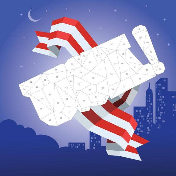 Paint by Sticker Kids: America