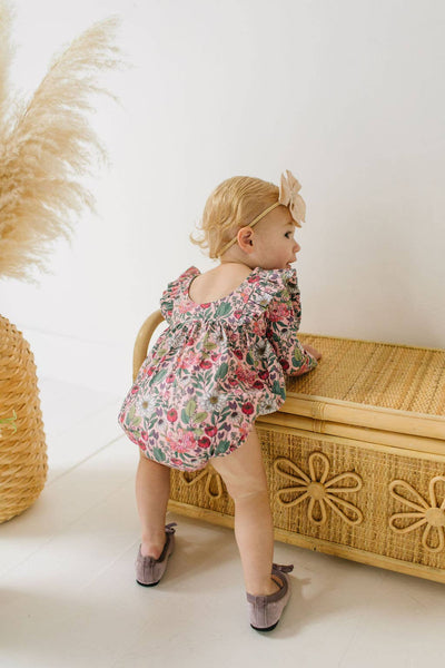 Leah Romper in Meadow Bloom