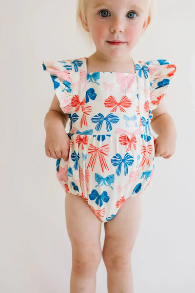 Emmy Bubble in Patriotic Bows