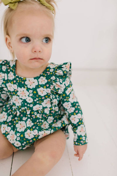 Leah Romper in Canyon Flower | Baby