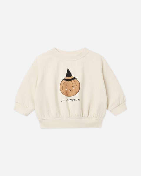 Relaxed Fleece Sweatshirt Lil Pumpkin