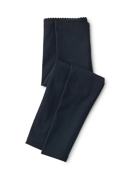 Skinny Solid Leggings- Heritage Blue