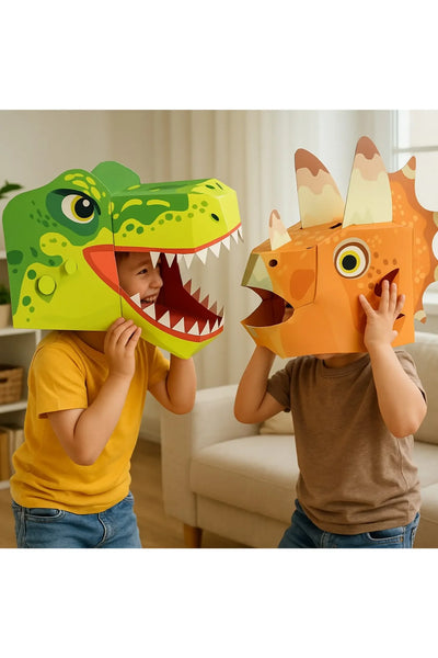3D Paper Mask - TRex Mask