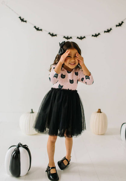 Tutu Dress in Black Cat
