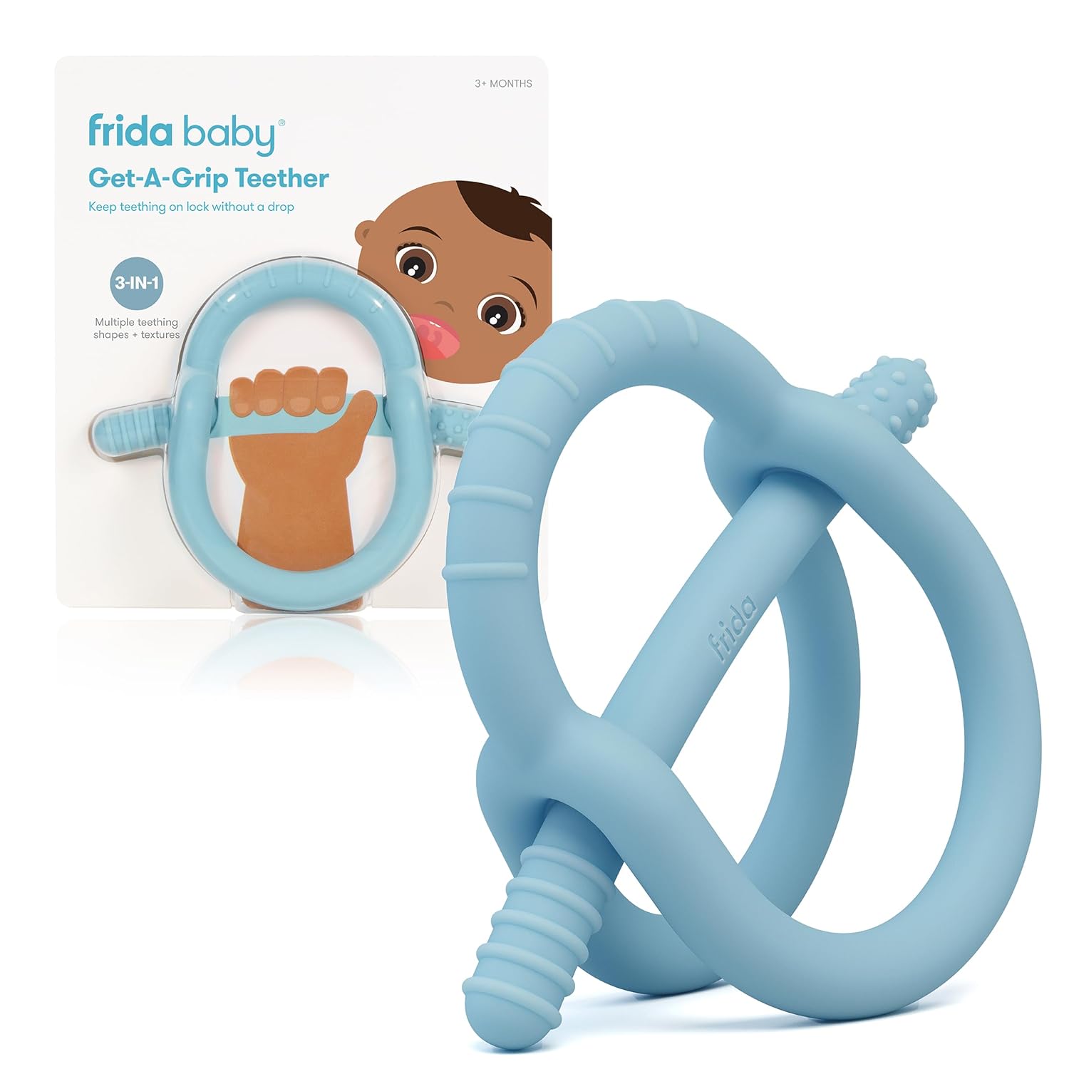 Get-A-Grip Teether- Blue