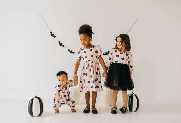 Tutu Dress in Black Cat