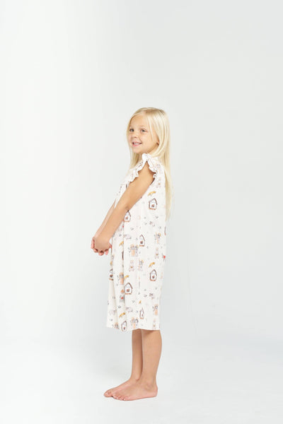 Away in a Manger PJ Girls Nightgown Polyester