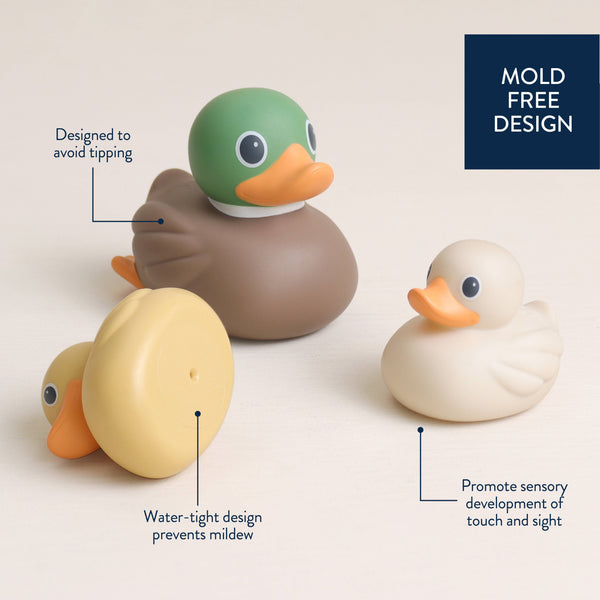 Itzy Ducky Family™ - Bath + Water Table Toys: Duck