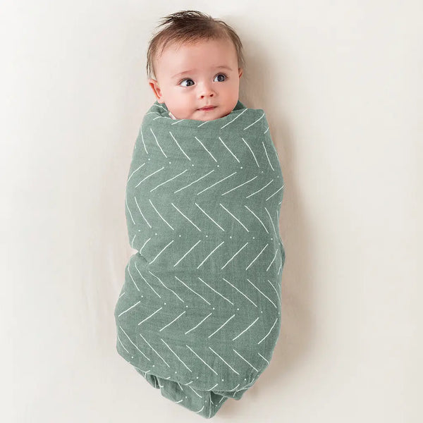 Breastfeeding Boss Sage Mudcloth