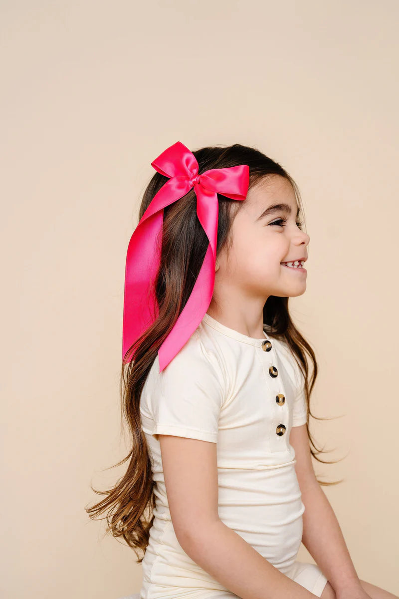 Barbie Satin Bow Hairclip