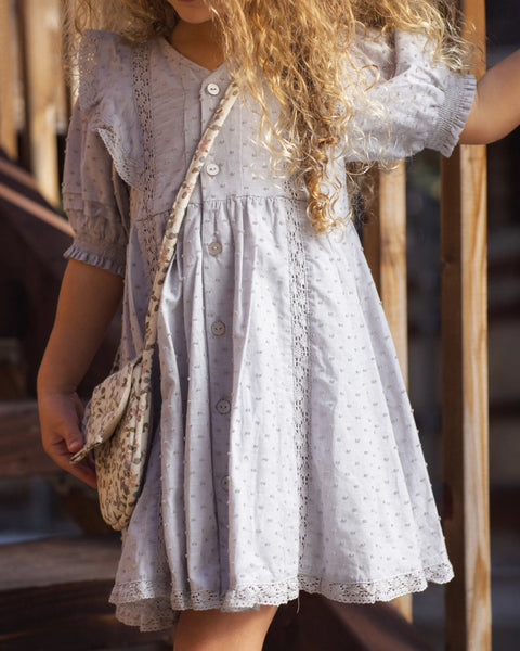 Lana Dress Dusty Blue