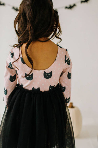 Tutu Dress in Black Cat