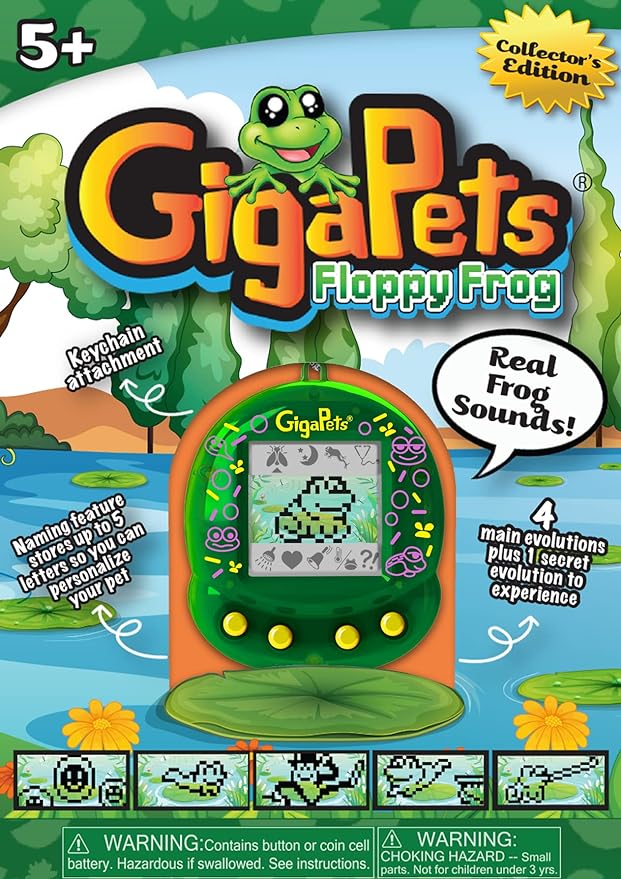 Giga Pets Floppy Frog