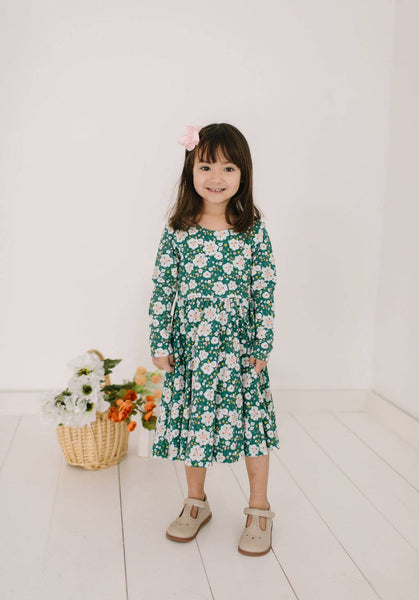 Gwendolyn Dress in Canyon Flower | Girls fall Dress