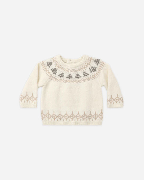 Rex Sweater Tree Fair Isle