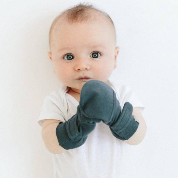 Stay On Baby Mitts - Midnight