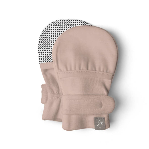 Stay On Baby Mitts - Rose