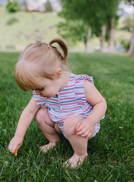 Betsy Bubble in Patriotic Stripe | Fourth Of July