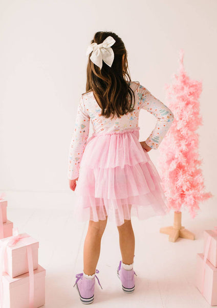 Layered Tutu Dress in Sugar Plum