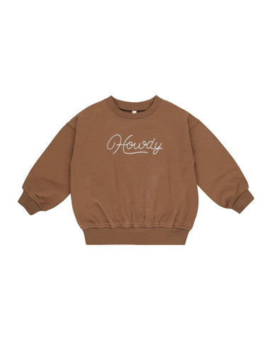 Relaxed Sweatshirt Howdy