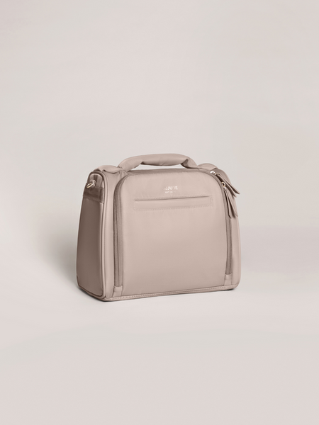 Insulated Bottle Bag- Taupe