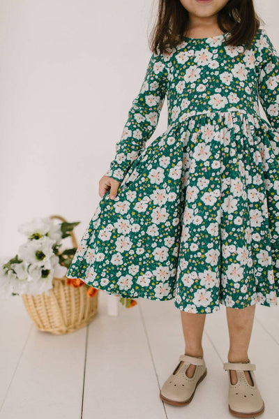 Gwendolyn Dress in Canyon Flower | Girls fall Dress