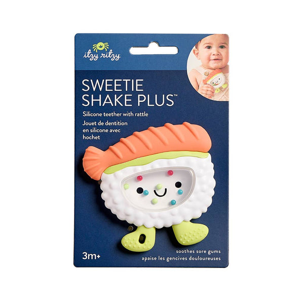 Sweetie Shake Plus™ - Teething + Rattle Toy: Sushi