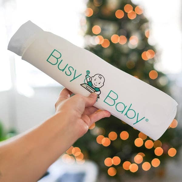 Busy Baby Silicone Placemat - 4 tether version: Spearmint