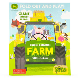 John Deere Kids Farm: 500 Stickers and Puzzle Activities