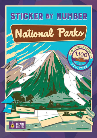 Sticker by Number National Parks