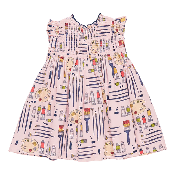 Girls Stevie Dress - Tiny Artist