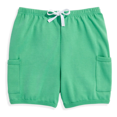 Boy's Pima Play Short- Green
