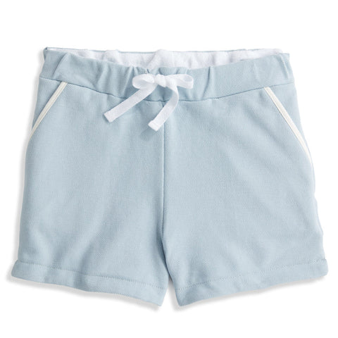 Pique Nash Short- Blue