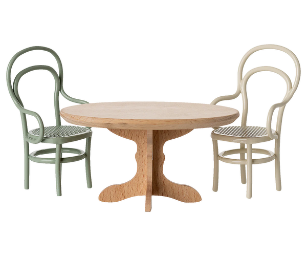 Oval dining table, Mouse- Nature (PREORDER)