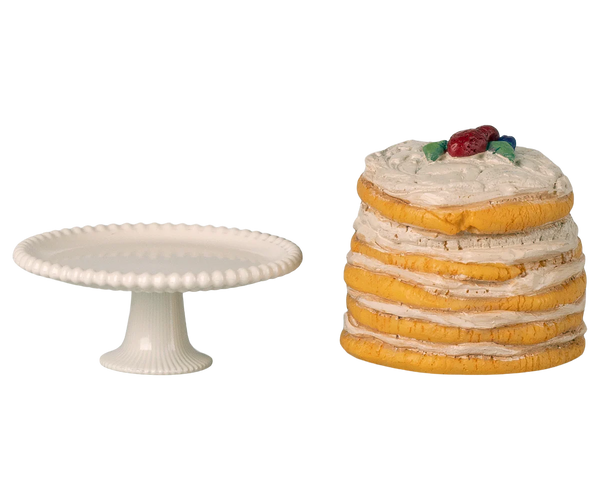 Party cake and cake stand, Mouse