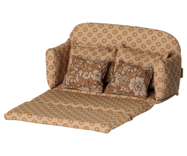 Sofa bed, Mouse, Large - Ocher (PREORDER)