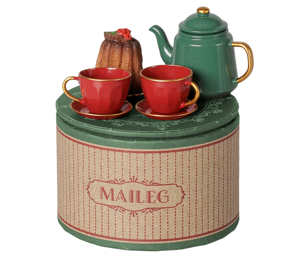 Christmas tea party, Mouse - Red/Green (PREORDER)