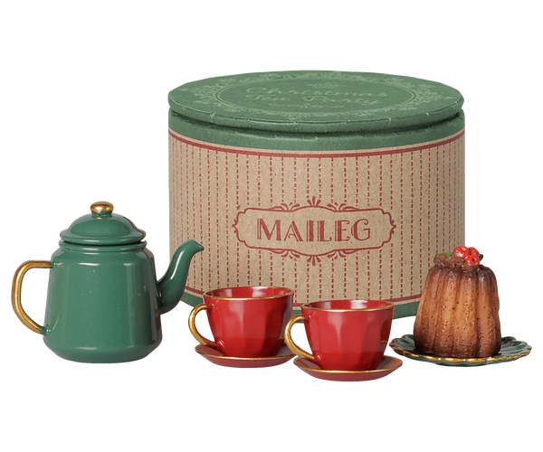 Christmas tea party, Mouse - Red/Green (PREORDER)