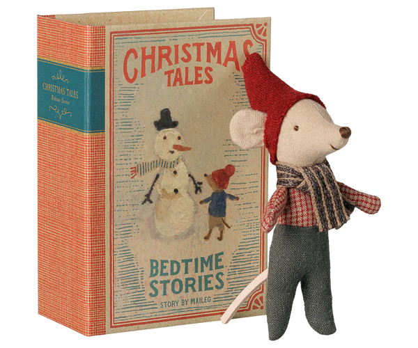 Christmas mouse, Baby in book (Preorder)