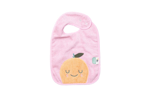 Terry Cotton Bib MANDY MANDARIN