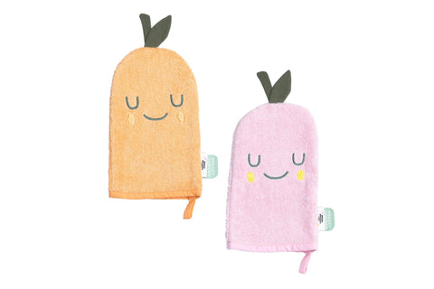 Washcloth Set MANDARINE