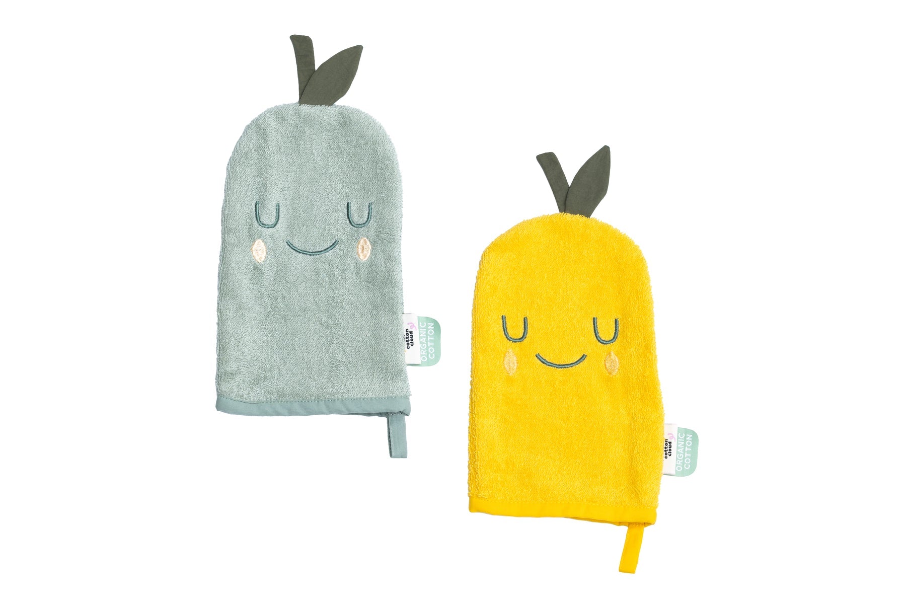Lemon Pear Washcloth Set
