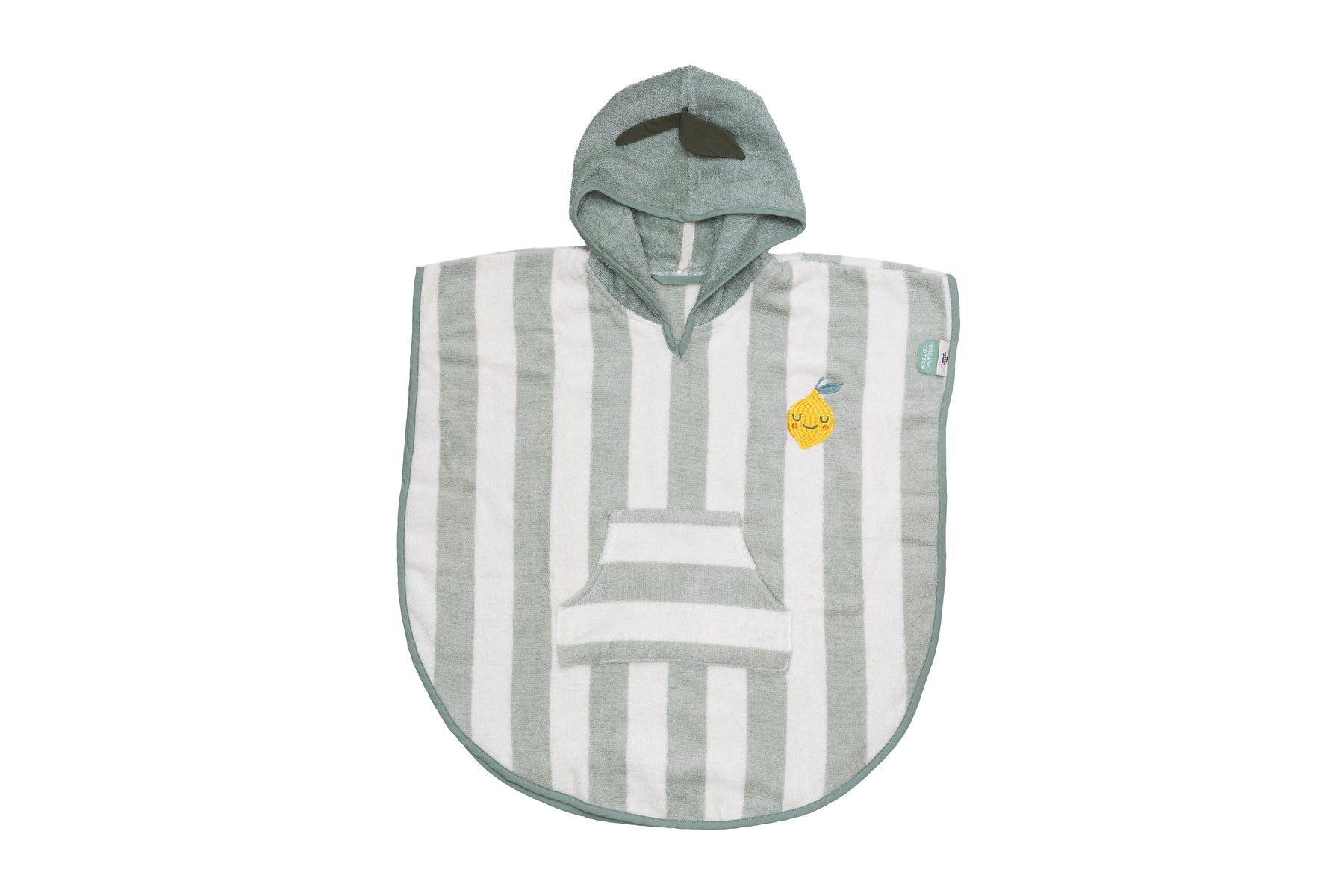 Lola Lemon hooded poncho