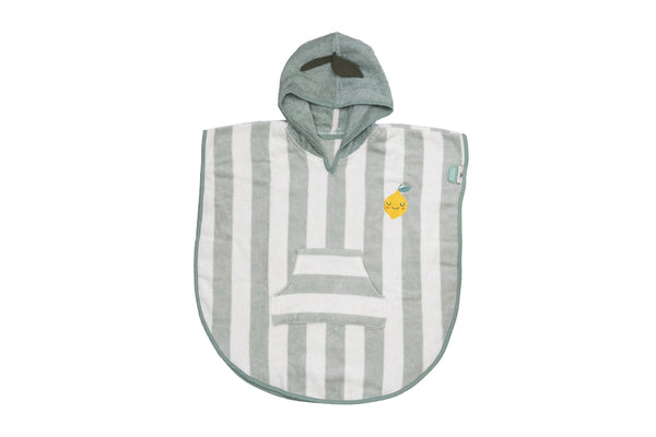Lola Lemon hooded poncho