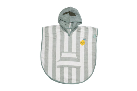 Lola Lemon hooded poncho