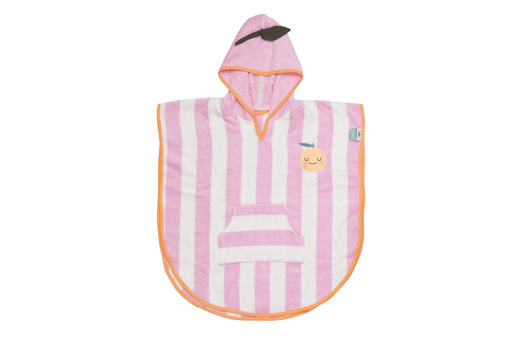 Mandy Mandarine hooded poncho
