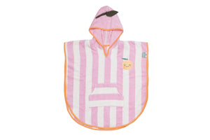 Mandy Mandarine hooded poncho