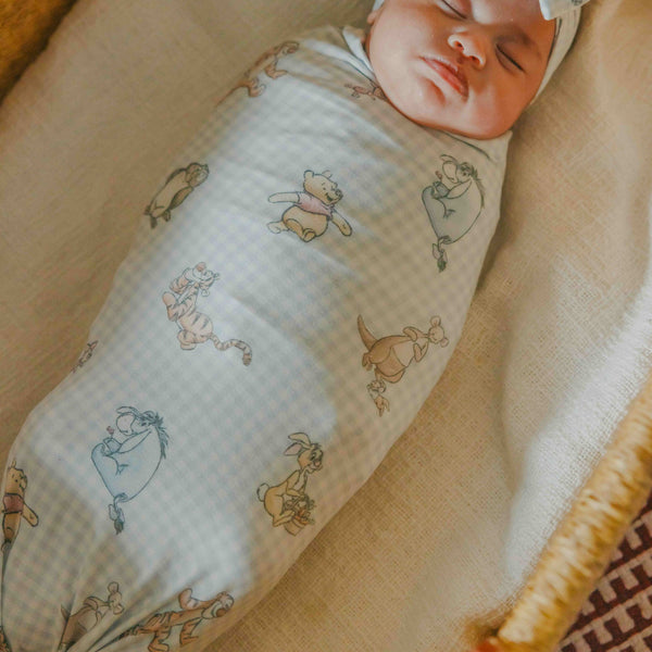 Winnie the Pooh and Friends-Knit Swaddle Blanket
