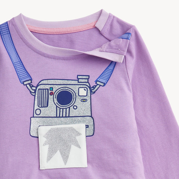 Magnetic Cotton Girls Legging Set- Peeka Pocket- Bag