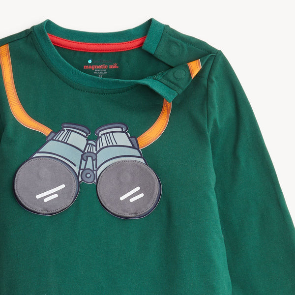 Magnetic Top & Jogger Set- Peek-A-Pocket Binoculars